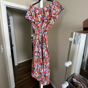 Floral Off-Shoulder Dress